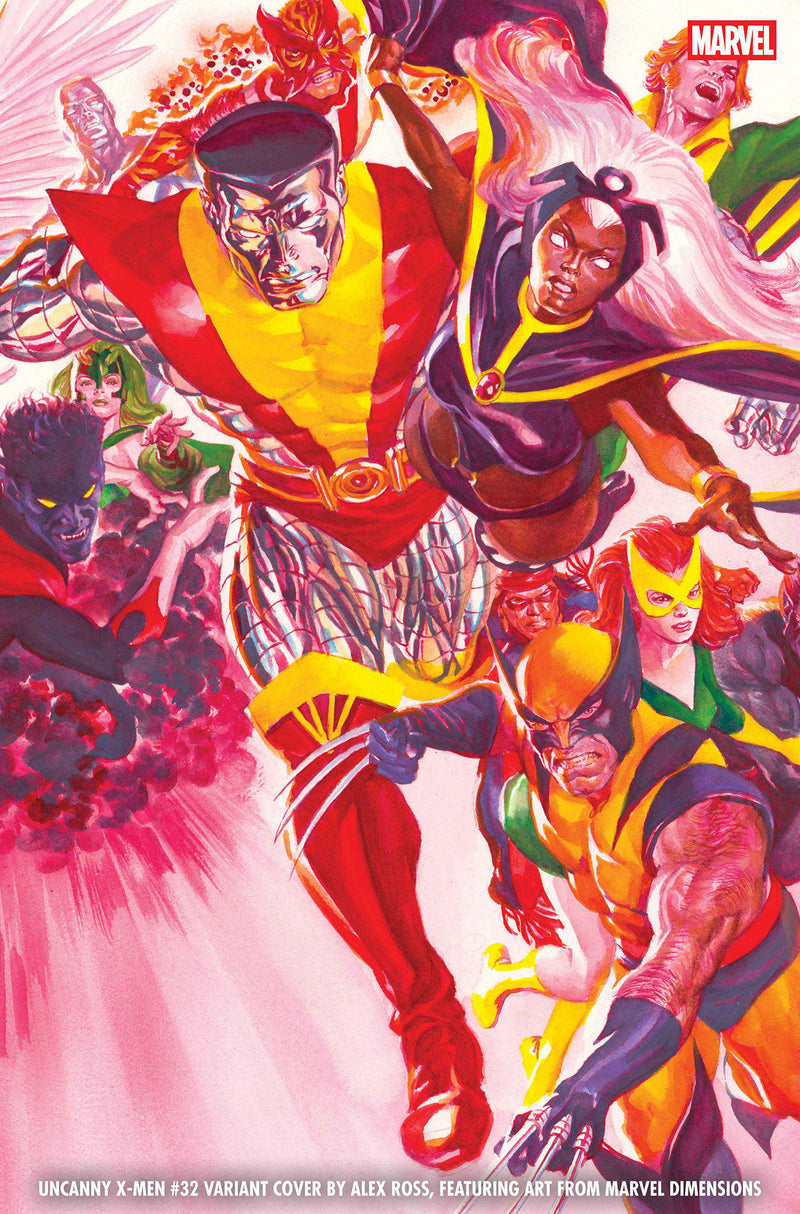 UNCANNY X-MEN (2024) #32 ALEX ROSS MARVEL DIMENSIONS VAR