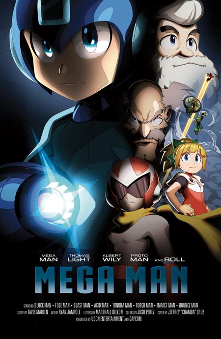 MEGA MAN GEAR MASTERS (2026) #1 CVR C JEFFREY CRUZ