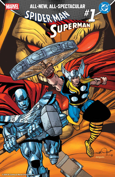 MARVEL DC SPIDER-MAN SUPERMAN (2026) #1 WALT SIMONSON VAR