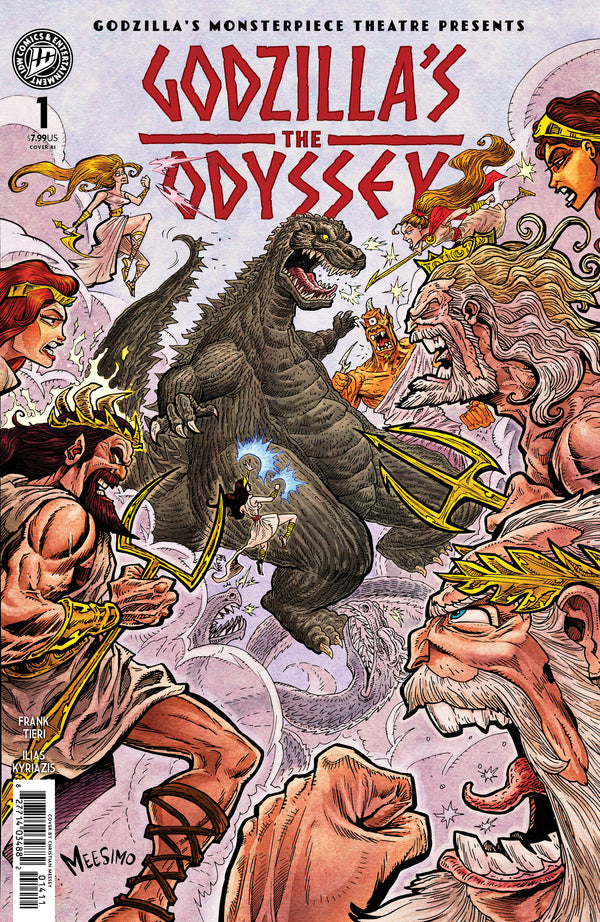 GODZILLAS MONSTERPIECE THEATRE PRESENTS GODZILLAS THE ODYSSEY (2026) #1 (ONE SHOT) CVR D 10 COPY INCV MEESEY VAR