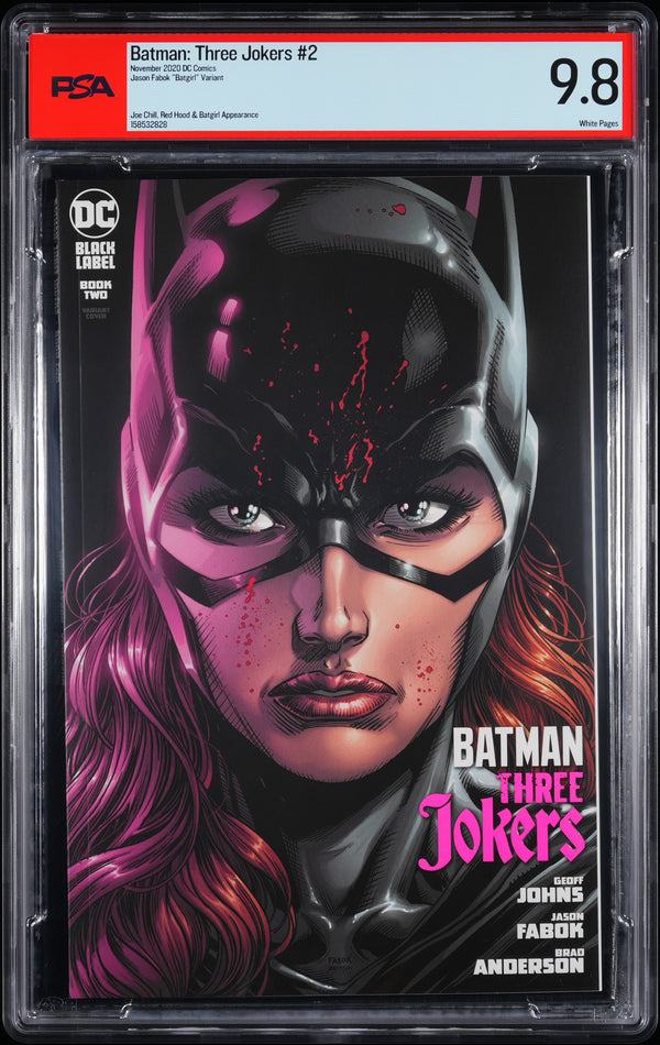 BATMAN: THREE JOKERS (2020) #2 BATGIRL VARIANT PSA 9.8