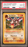 1999 POKEMON FOSSIL AERODACTYL HOLO #1 PSA 10
