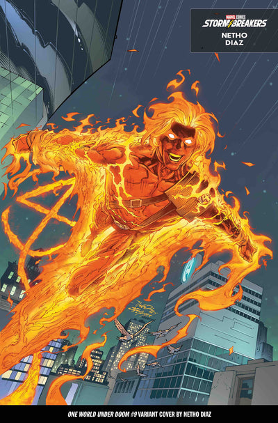 ONE WORLD UNDER DOOM (2025) #9 NETHO DIAZ FROM THE CHAOS A COSTUME VAR