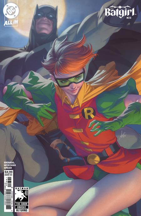 BATGIRL (2024) #23 CVR D STANLEY ARTGERM LAU DARK KNIGHT RETURNS 40TH ANNIVERSARY CARD STOCK VAR (BATMAN BAD SEEDS)