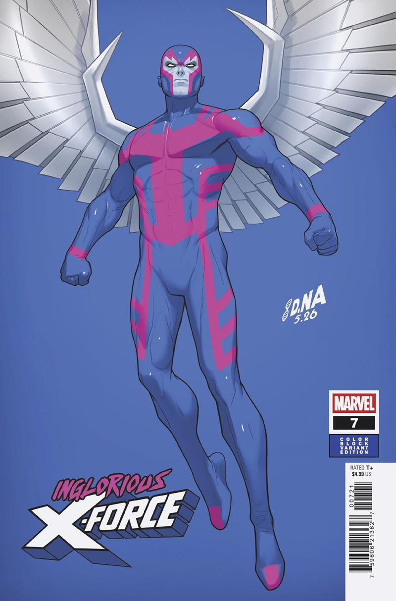 INGLORIOUS X-FORCE (2026) #7 DAVID NAKAYAMA COLOR BLOCK BLUE VAR