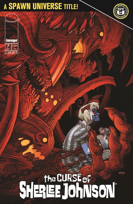 SPAWN THE CURSE OF SHERLEE JOHNSON (2025) #7 CVR B CHRIS STEVENS