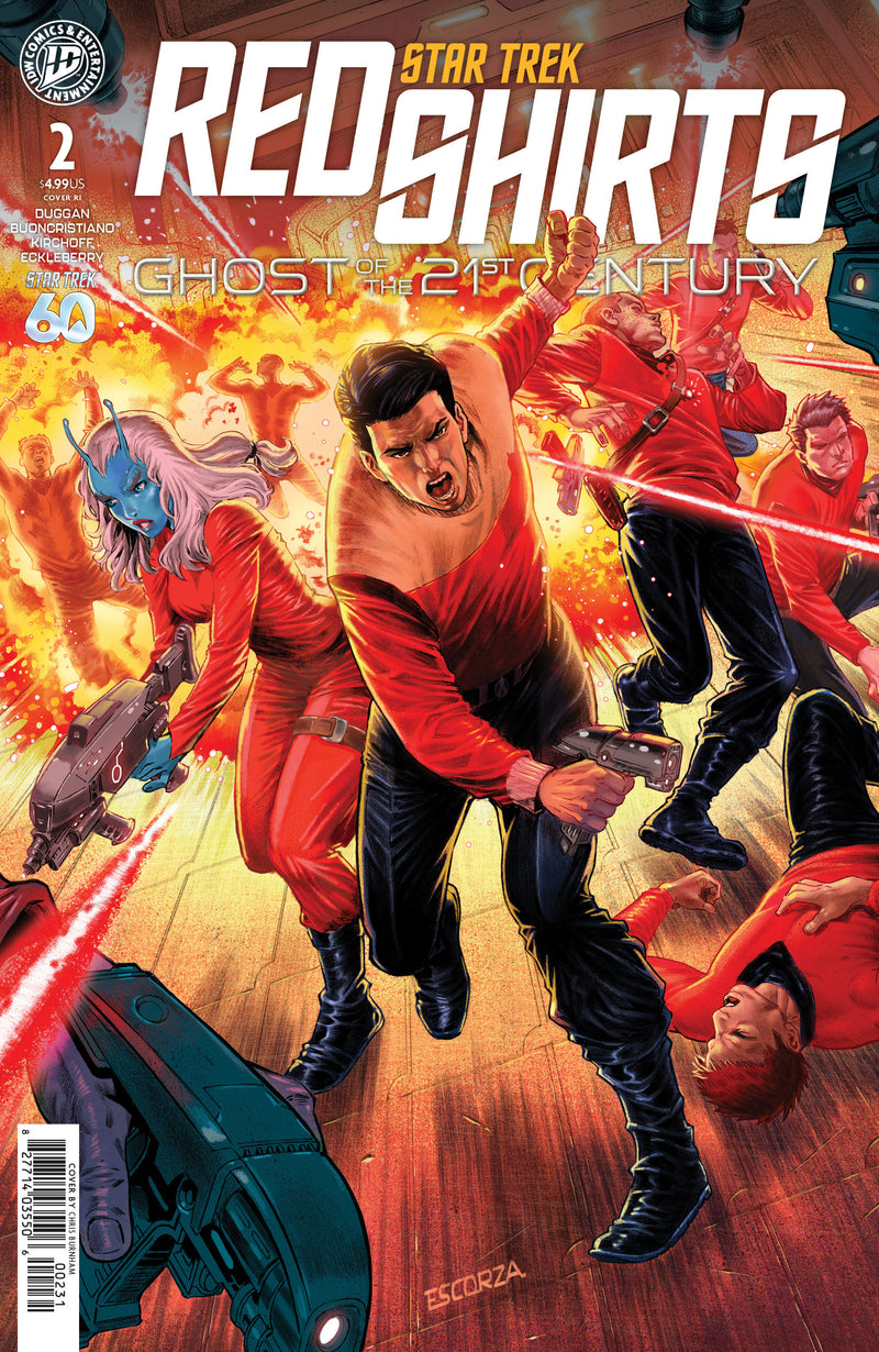 STAR TREK RED SHIRTS GHOST OF THE 21ST CENTURY (2026) #2 CVR C 10 COPY INCV ESCORZA BROTHERS VAR