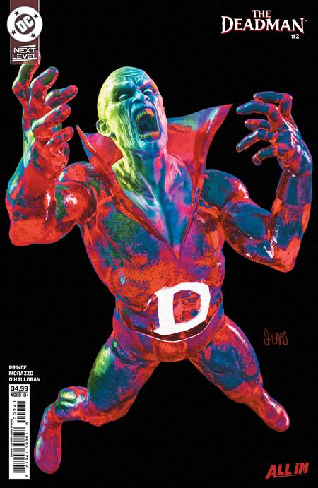 DEADMAN (2026) #2 CVR D MARK SPEARS CARD STOCK VAR