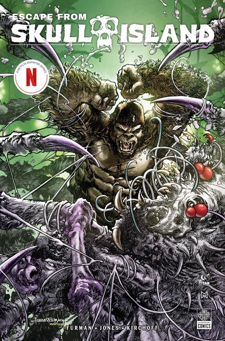 ESCAPE FROM SKULL ISLAND (2025) #3 CVR A HARVEY TOLIBAO