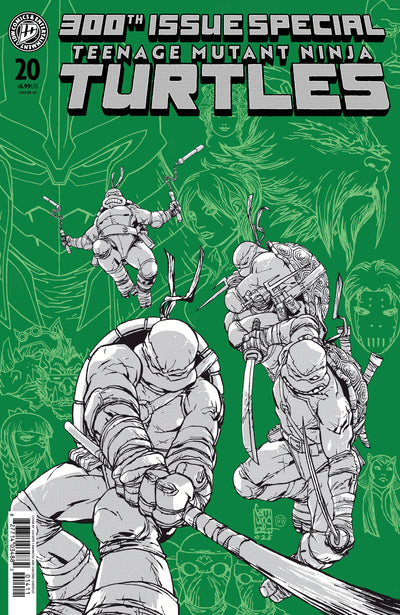TEENAGE MUTANT NINJA TURTLES (2024) #20 300TH ISSUE SPECIAL CVR J 100 COPY INCV CAMUNCOLI VAR