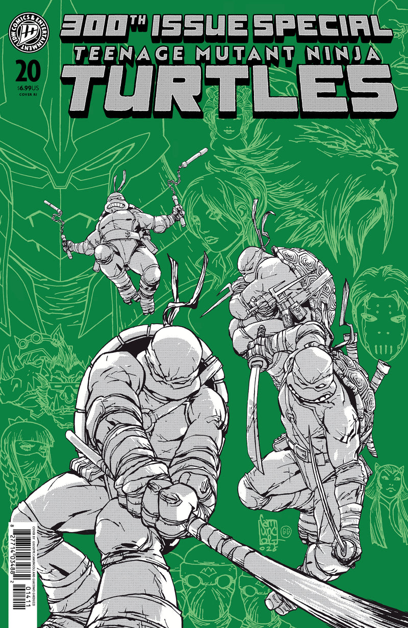 TEENAGE MUTANT NINJA TURTLES (2024) #20 300TH ISSUE SPECIAL CVR J 100 COPY INCV CAMUNCOLI VAR