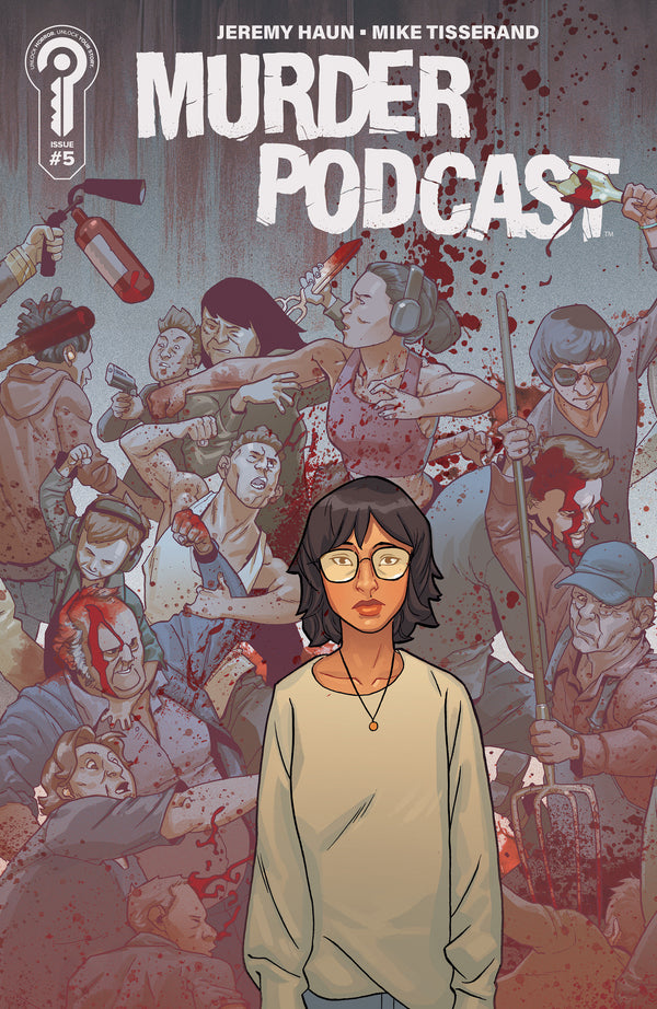 MURDER PODCAST (2025) #5 CVR B MIKE TISSERAND CONNECTED