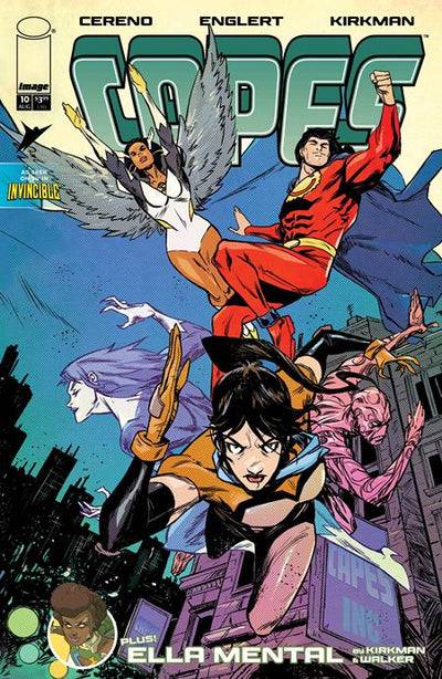 INVINCIBLE UNIVERSE CAPES (2025) #10 CVR E SANFORD GREENE CONNECTING VAR