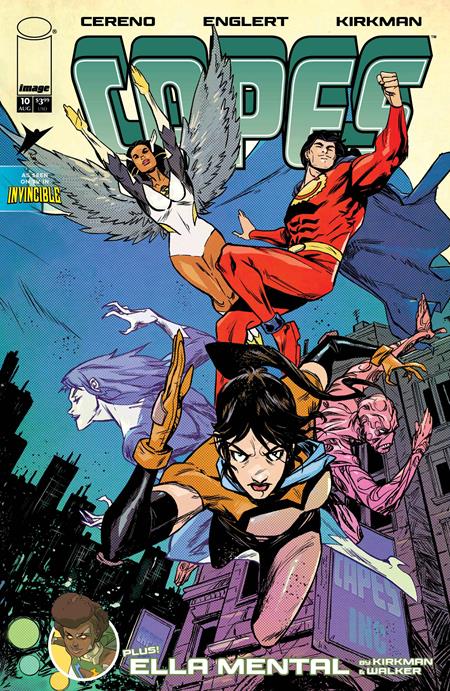 INVINCIBLE UNIVERSE CAPES (2025) #10 CVR E SANFORD GREENE CONNECTING VAR
