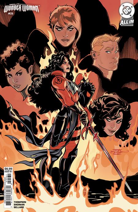 ABSOLUTE WONDER WOMAN (2024) #25 CVR C TERRY DODSON CARD STOCK VAR