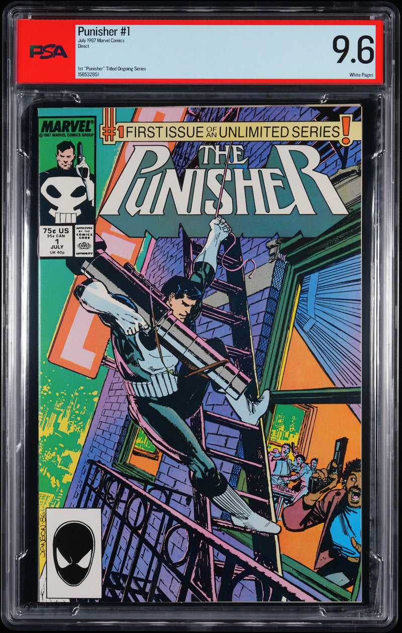 PUNISHER (1987) #1 DIRECT PSA 9.6