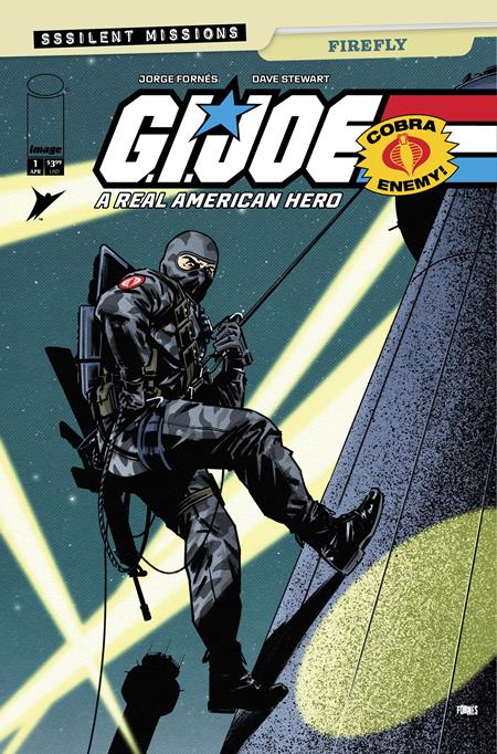 GI JOE A REAL AMERICAN HERO SSSILENT MISSIONS FIREFLY (2026) #1 (ONE SHOT) CVR B JORGE FORNES