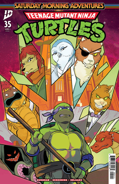 TMNT SATURDAY MORNING ADVENTURES CONTINUED (2023) #35 CVR C LIAO