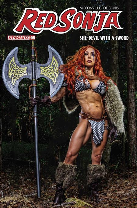 RED SONJA SHE DEVIL WITH A SWORD (2026) #6 CVR E COSPLAY VICTORIA RECCHIONE VAR