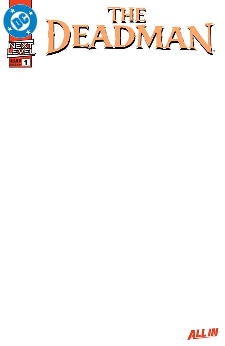 DEADMAN (2026) #1 CVR F BLANK CARD STOCK VAR