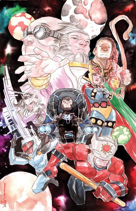 NEW GODS (2024) #12 CVR B DUSTIN NGUYEN CARD STOCK VAR
