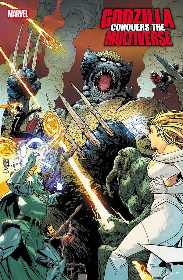GODZILLA CONQUERS THE MULTIVERSE (2026) #1 GIUSEPPE CAMUNCOLI VAR
