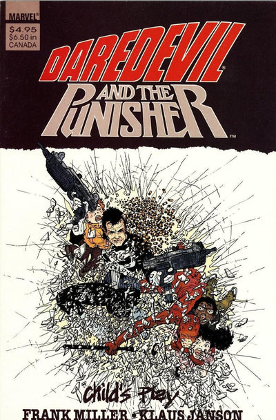 DAREDEVIL AND THE PUNISHER CHILDS PLAY (1988) #1 - SECOND PRINTING