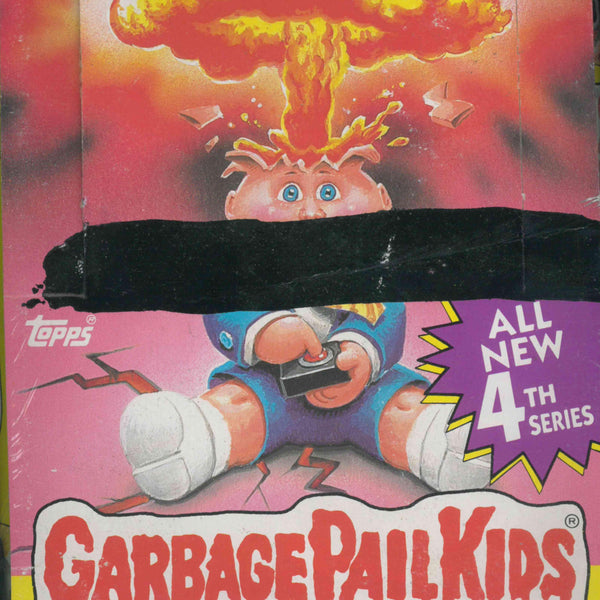 1986 GARBAGE PAIL KIDS GPK SERIES 4 BOX (NO GUM - READ DESCRIPTION) - Kings Comics