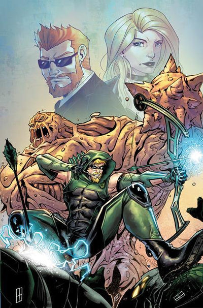 YOUNG JUSTICE TARGETS #1 CVR C INC 1:25 TRAVIS MERCER CARD STOCK VAR