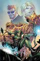 YOUNG JUSTICE TARGETS #1 CVR C INC 1:25 TRAVIS MERCER CARD STOCK VAR