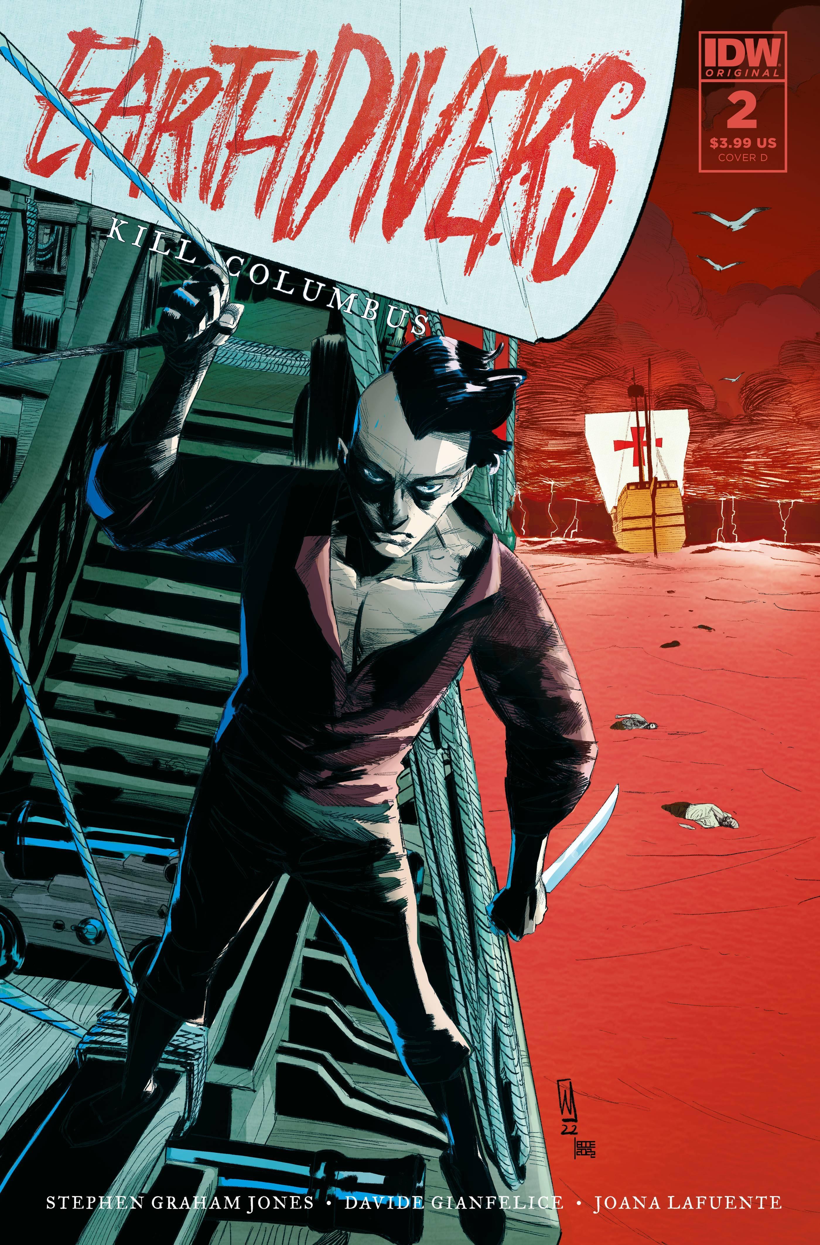 EARTHDIVERS (2022) #2 CVR D DELL EDERA - Kings Comics