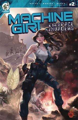 MACHINE GIRL & SPACE INVADERS #2 - Kings Comics
