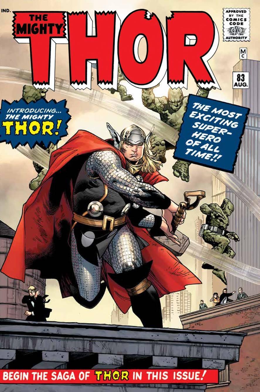 MIGHTY THOR OMNIBUS HC VOL 01 COIPEL CVR NEW PTG - Kings Comics