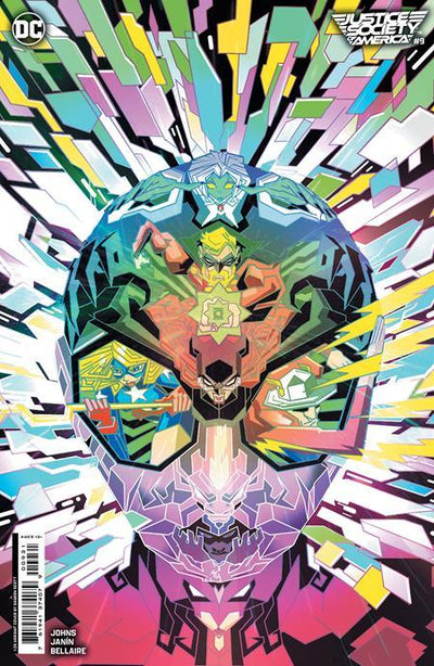 JUSTICE SOCIETY OF AMERICA (2022) #9 CVR C INC 1:25 DAMION SCOTT CARD STOCK VAR