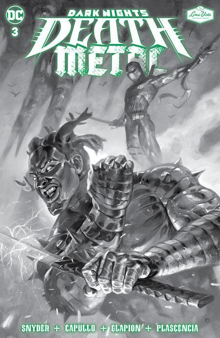 DARK NIGHTS DEATH METAL #3 SOUNDTRACK SPEC ED DENZEL CURRY WITH FLEXI SINGLE FEATURING BAD LUCK SECOND PRINTING
