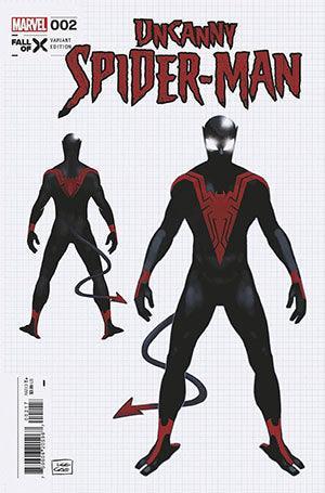 UNCANNY SPIDER-MAN (2023) #2 10 COPY INCV LEE GARBETT DESIGN VAR