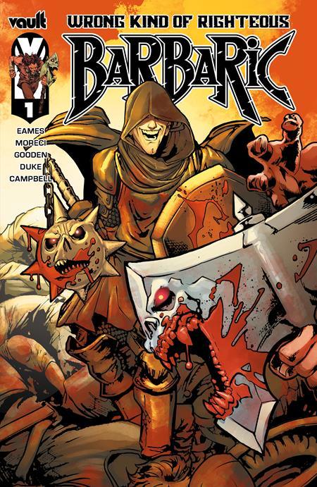 BARBARIC WRONG KIND OF RIGHTEOUS (2023) #1 (ONE SHOT) CVR A NATHAN GOODEN - Kings Comics