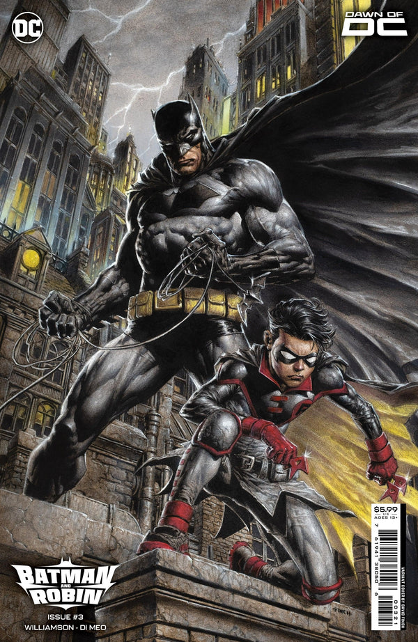 BATMAN AND ROBIN VOL 3 (2023) #3 CVR B DAVID FINCH CARD STOCK VAR