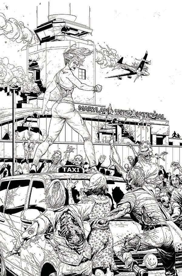 ALMOST DEAD (2023) #1 CVR E 20 COPY KIRKHAM SKETCH INCV VAR - Kings Comics