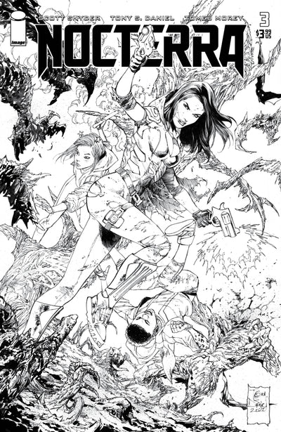 NOCTERRA (2021) #3 CVR D 10 COPY INCV DANIEL B&W