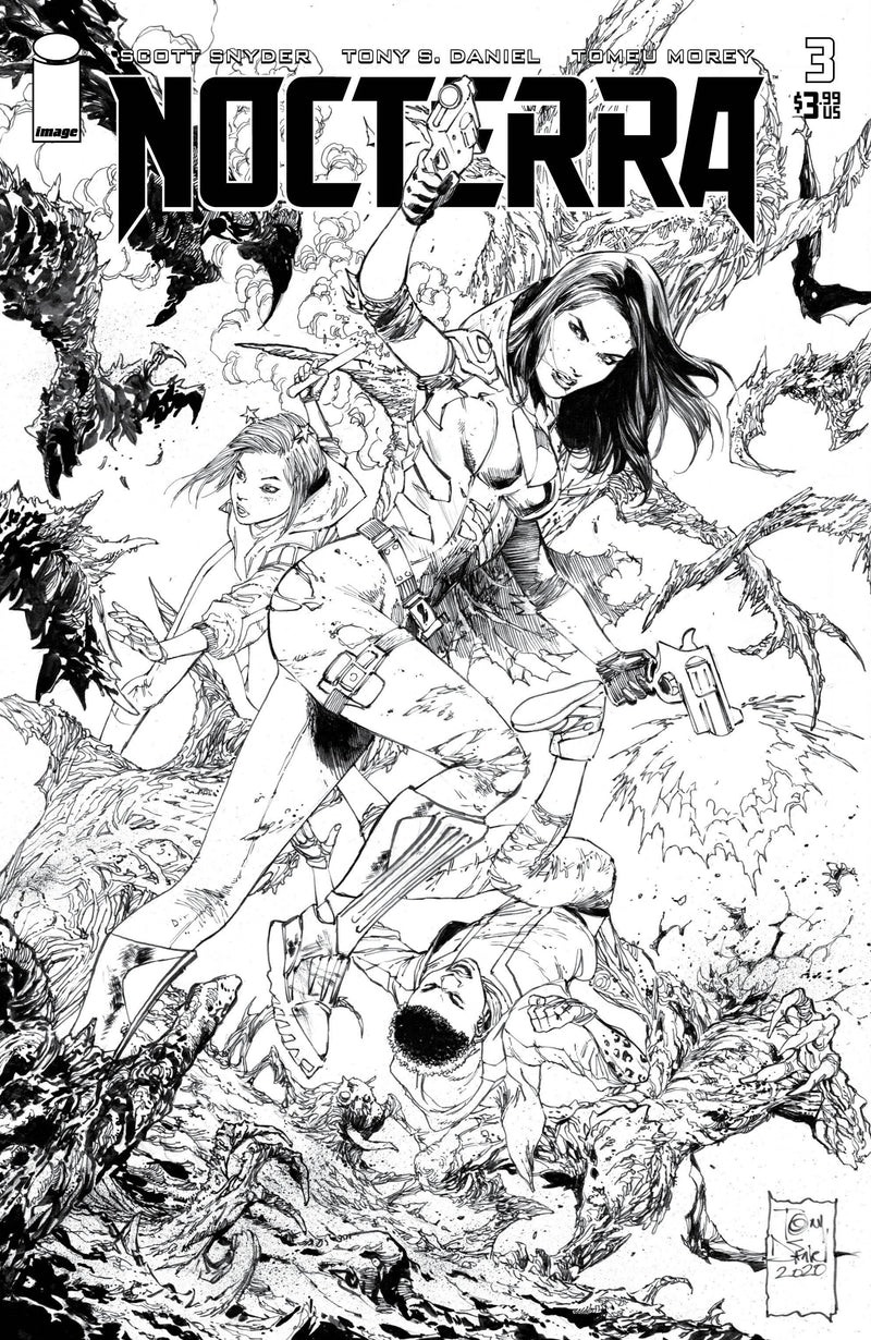 NOCTERRA (2021) #3 CVR D 10 COPY INCV DANIEL B&W
