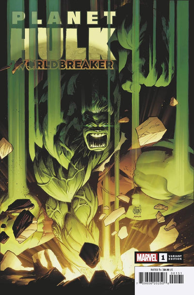 PLANET HULK WORLDBREAKER #1 25 COPY INCV KUBERT VAR
