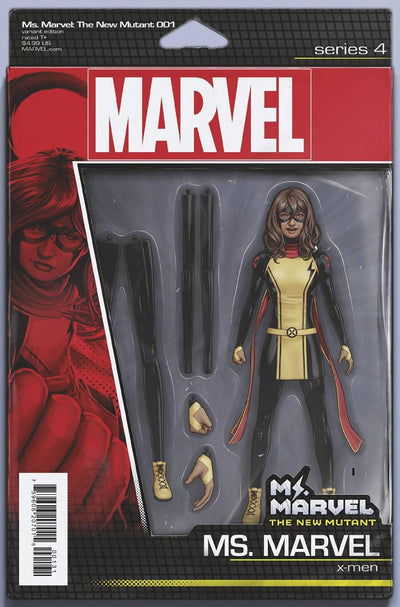 MS MARVEL NEW MUTANT (2023) #1 JOHN TYLER CHRISTOPHER ACTION FIGURE VAR