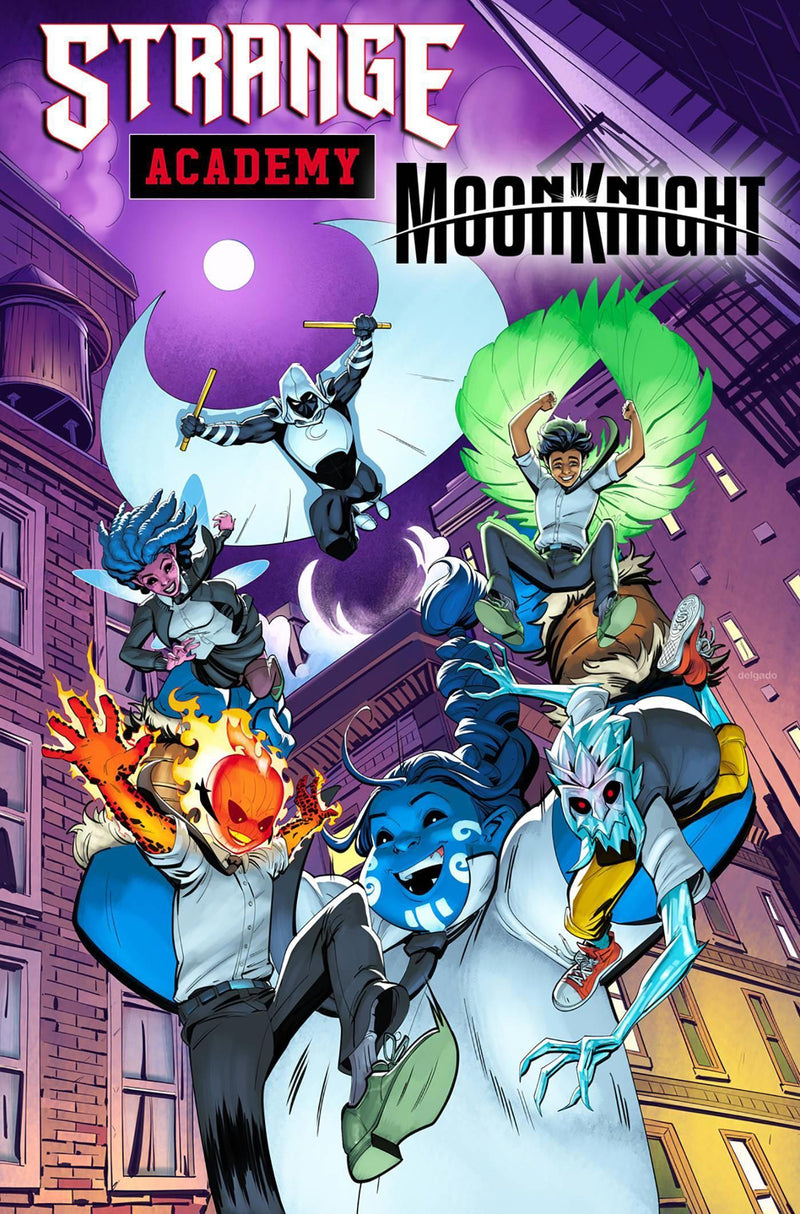 STRANGE ACADEMY MOON KNIGHT (2023) #1 (ONE SHOT) 25 COPY INCV JULIAN SHAW VAR