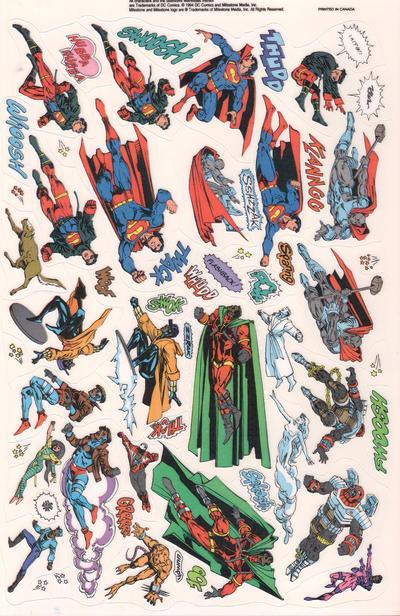 WORLDS COLLIDE (1994) #1 COLLECTOR EDITION - WITH VINYL CLINGS - Kings Comics