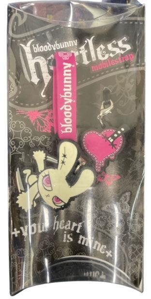 BLOODY BUNNY MOBILE STRAP DARK GOTHIC