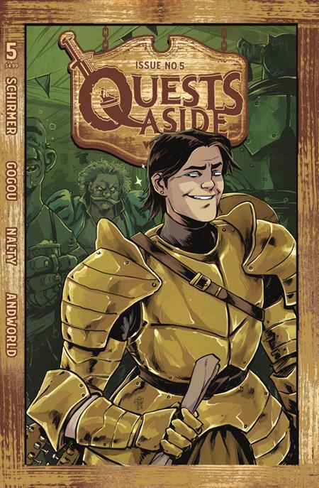 QUESTS ASIDE #5 CVR B MICHAEL DIALYNAS - Kings Comics