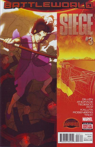 SIEGE (2015) BATTLEWORLD - SET OF FOUR - Kings Comics