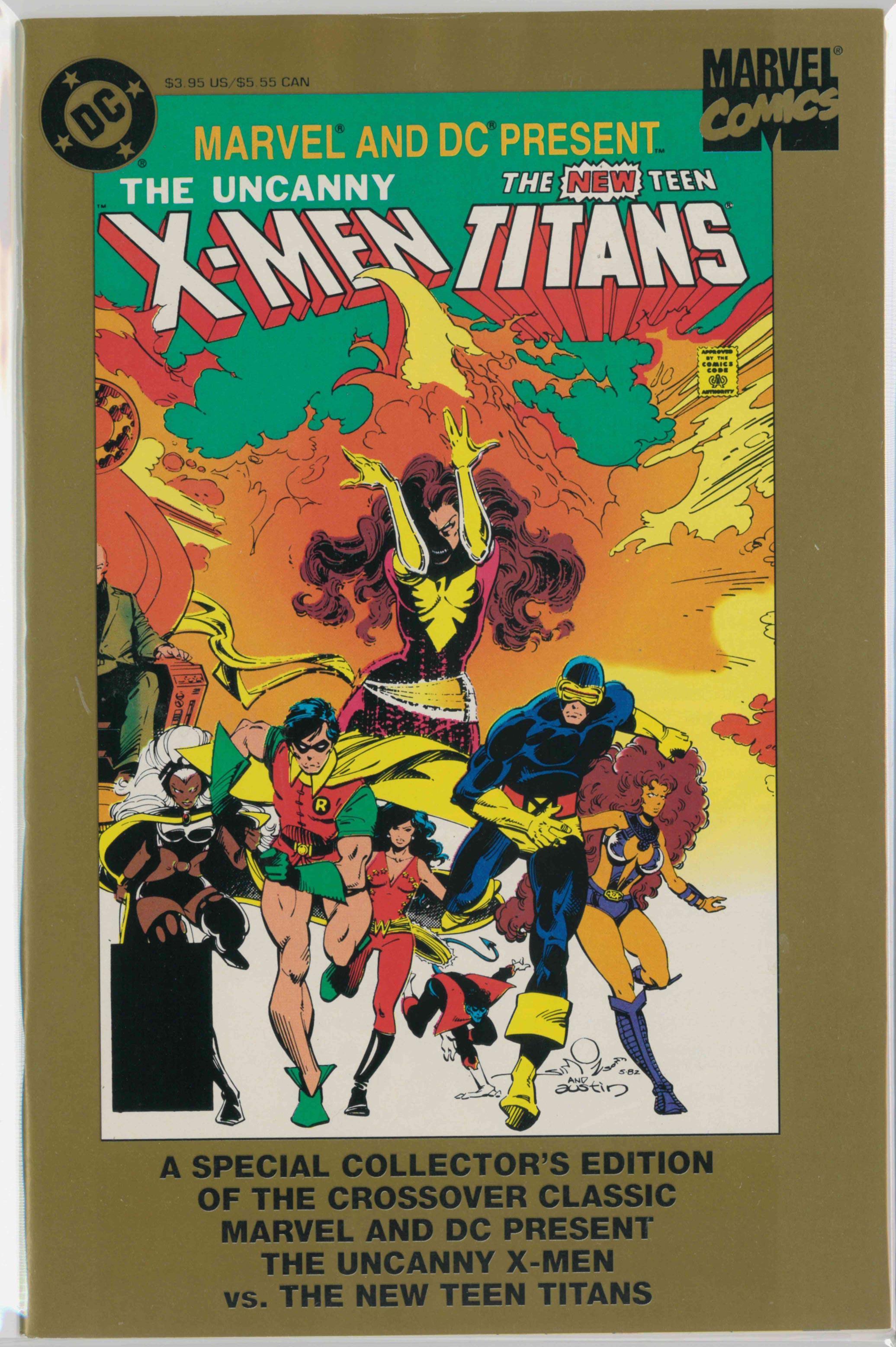 MARVEL AND DC PRESENT UNCANNY X-MEN AND NEW TEEN TITANS (1995) REPRINT - Kings Comics