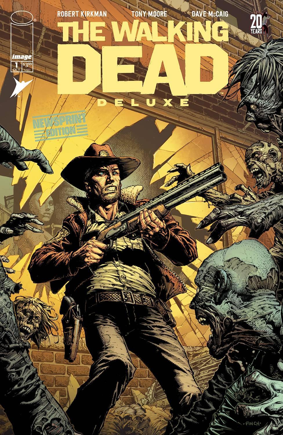 WALKING DEAD DELUXE #1 NEWSPRINT ED (2023) (ONE SHOT) - Kings Comics